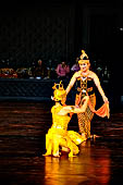 Ramayana ballet at Prambanan. 